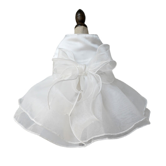 Wedding Dress Pet Skirt Gown