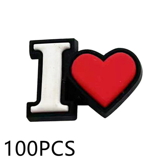 Hole Shoes Accessories Decoration PVC Soft Glue