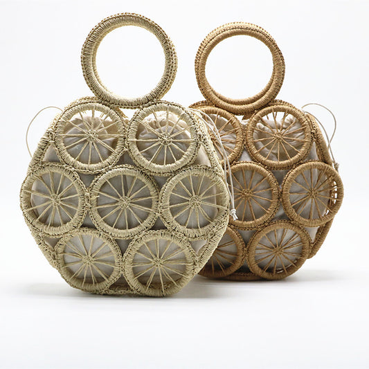Hand woven bag