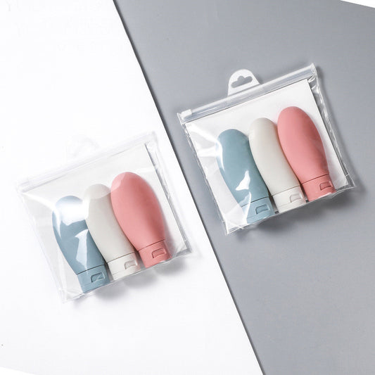 Tube squeeze type cosmetics sub-bottle