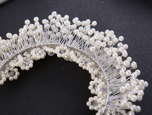 Korean Bridal Hair Accessories, Pearl Headbands, Hair Bands, Head Flowers, Wedding Accessories, Flowers, Wedding Accessories