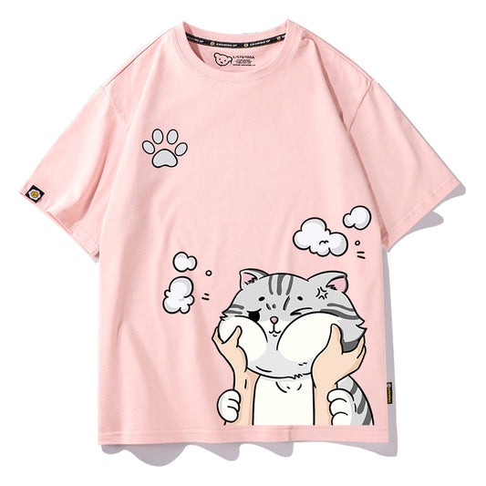 Couples Wear Summer Short-sleeved