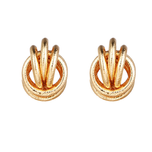 Exaggerated gold metal Earrings