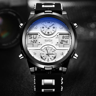 Dual movement quartz watch