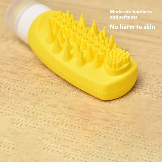 Silicone Travel Sub-bottle Multifunctional Massage Bottle Portable Bottle