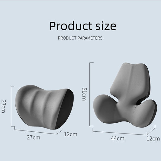 Car Electric Massage Waist Back Cushion Headrest