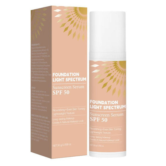 UV Protection Makeup Primer Foundation Cream 30g Foundation Sunscreen Neutral Packaging