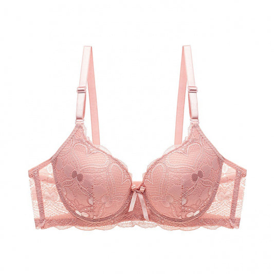 Lace Hollow Massage Push Up Bras Underwear For Women