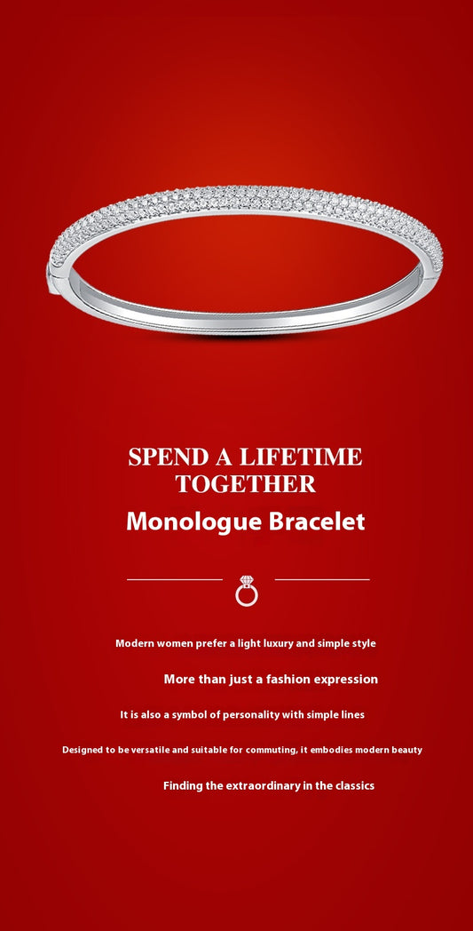 Women's 925 Sterling Silver High-grade Bracelet