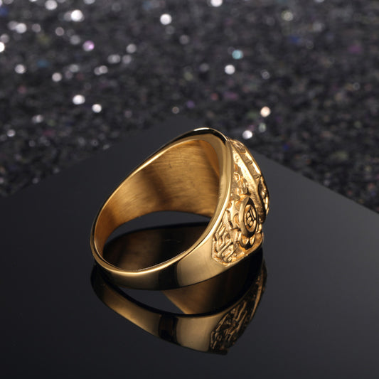 Fashion Men's Ring Fine Steel