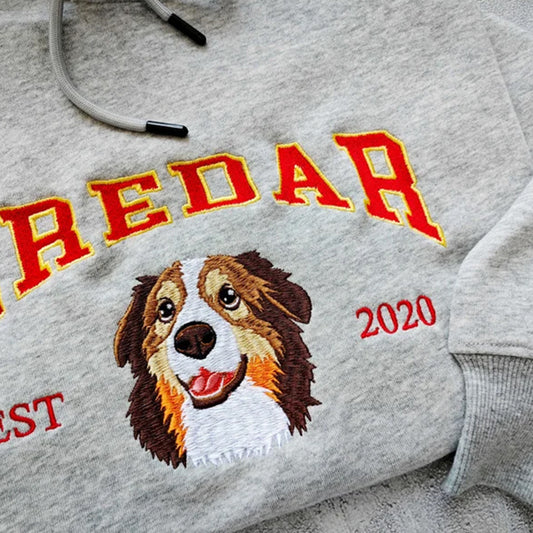 Personalized Embroidered Pet Hoodie