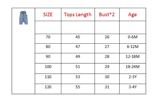 Infant Toddler Summer Lapels Denim Jumpsuit