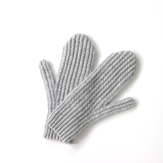 New Twisted Thickening Thermal Windproof Mittens