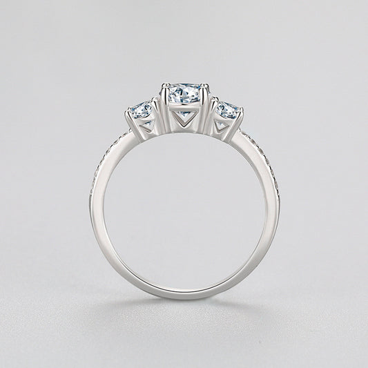 925 Sterling Silver Light Luxury Ring