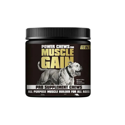 Pitbull 11 IN 1 MUSCLE GAIN For Dogs, Enhances Strength Endurance, Boosts Performance Training Nutrients Supplement 120g