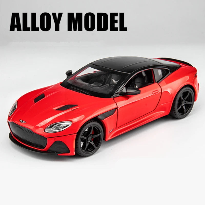 Aston Martin DBS Superleggera 1:24 Alloy Sports Car Diecasts & Toy Vehicles Metal Car Model Simulation Collection Toys Gift