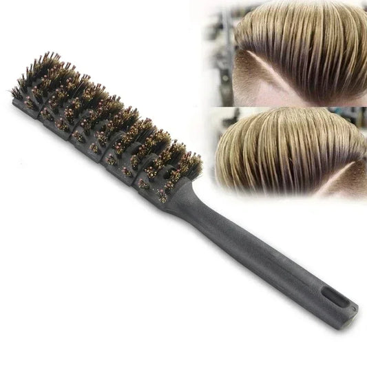 Boar Bristles Detangling Hair Brush Hollow Out Tangled Hair Comb Quick Dry Anti Static Curl Define Styling Brush Barber Tool New