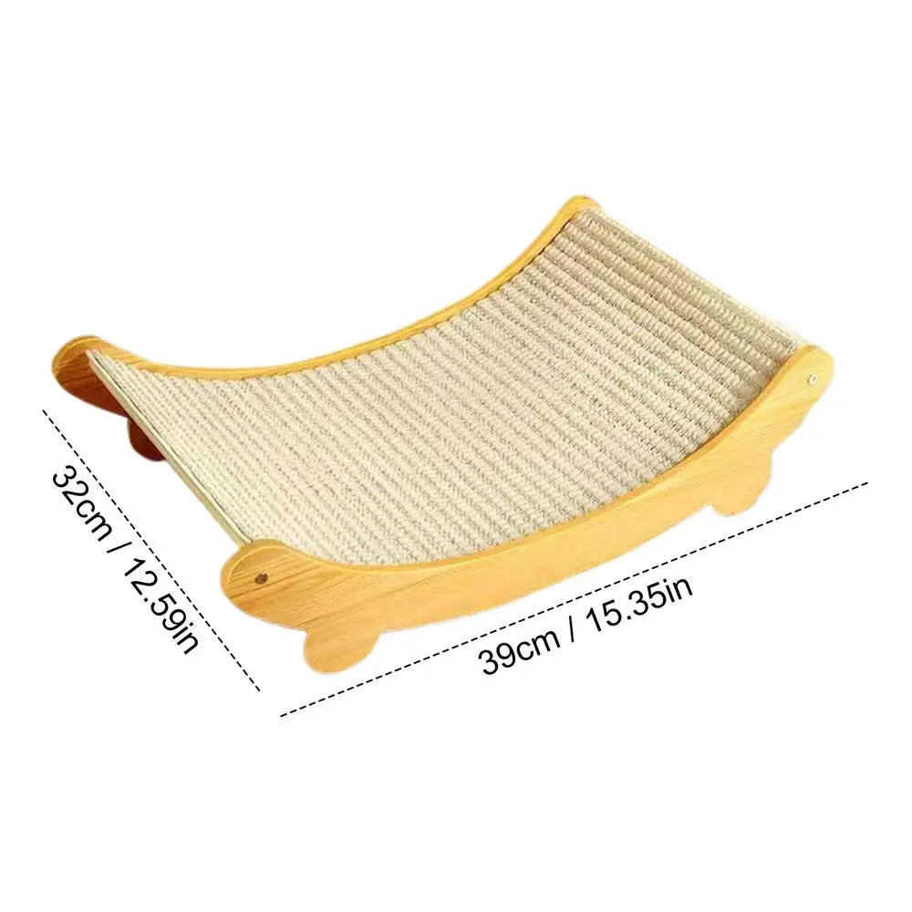 Sisal Cat Scratcher Protable Cat Scratching Board Grinding Claw Toys For Cats Wear-resistant Pet Scratching Post Kitten Recliner