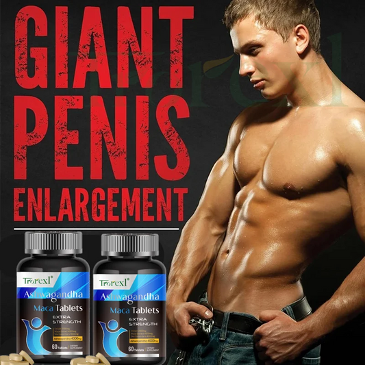 Male Enhancing Supplement, Supports Reproductive Health Energizer, Men Muscle Builder Enlargement Pills, Endurance tablets , 60 tablets/bottle
