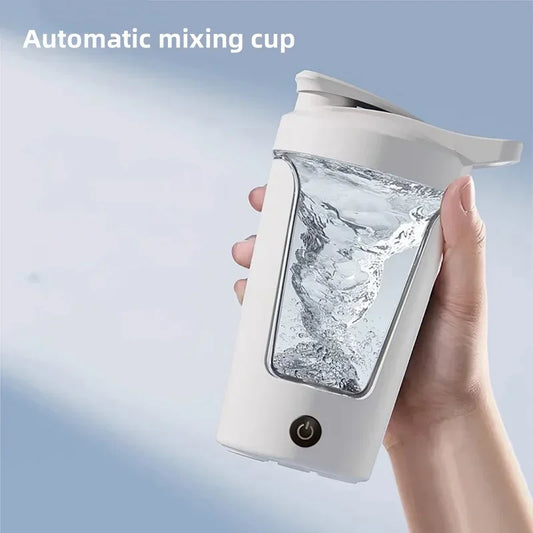 Electric Blenders 450ML Cup Portable Protein Powder Shaker Bottle Mixing Cup Rechargeable Coffee Milk Cup Sports Fitness Kettle
