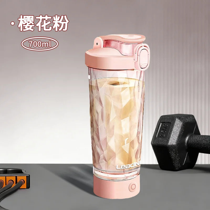 New Detachable Electric Mixing Cup Electric Protein Powder Shaker Cup USB Rechargeable Reusable Suitable For Lndoor/Outdoor Use