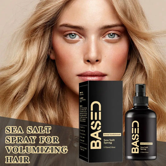 Sea Salt Hair Spray for Men Women Long-Lasting Texturizing Volume Booster with Fluffy Wave Styling Powder Beachy Matte Finish