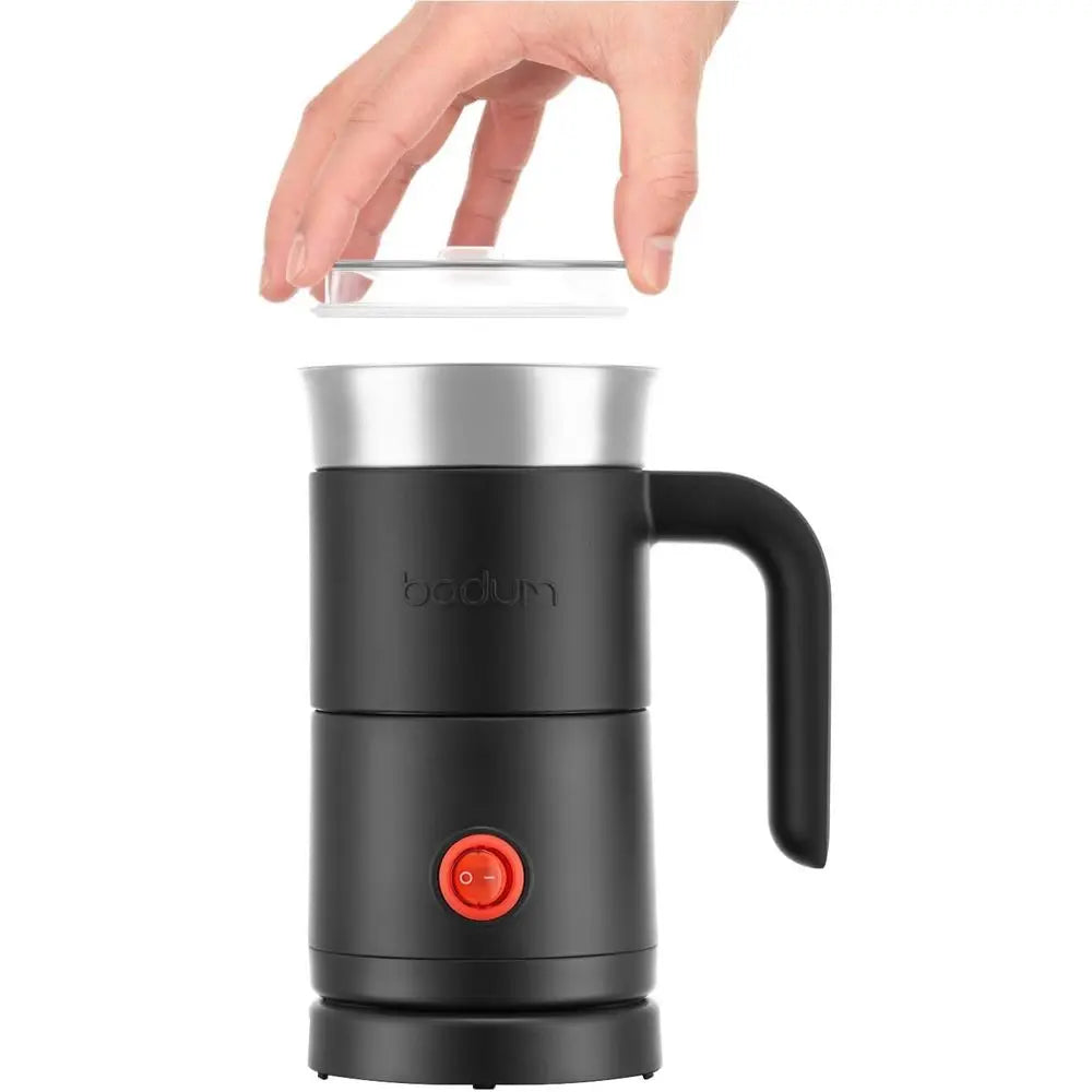 Electric Milk Frother with Handle
