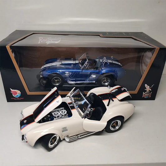 WELLY 1/18 Shelby Cobra 427S/C 1964 Racing Car Model
