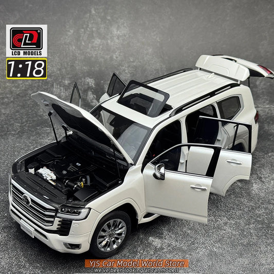 LCD 1/18 TOYOTA LAND CRUISER LC300 ZX SUV Car Model