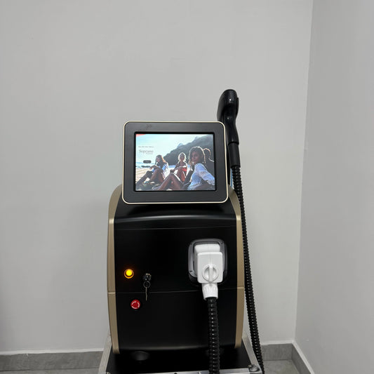 Professional Diode Ice Titanium Laser Hair Removal Machine Portable 808 755 940 1064 Device 4 Waves Permanent Removal