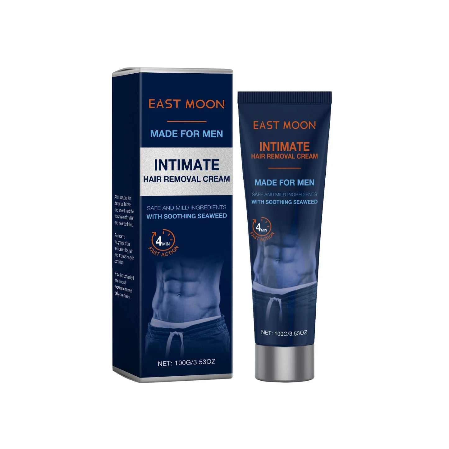 East Moon Avocado Man Hair Removal Cream Intimate Areas Good Smelling Non Irritating Permanent Painless Body Beard Hair Remover