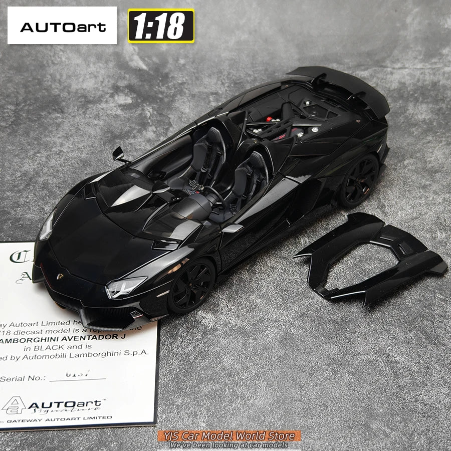 AUTOART 1/18 Lamborghini Aventador J Car Model