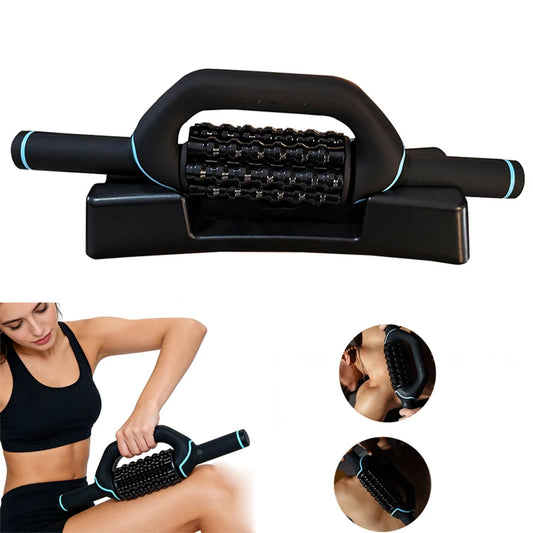Electric Massage Roller Impact Massager For Deep Tissue And Muscle Relaxation, Rechargeable To Relieve Back Relax After Exercise