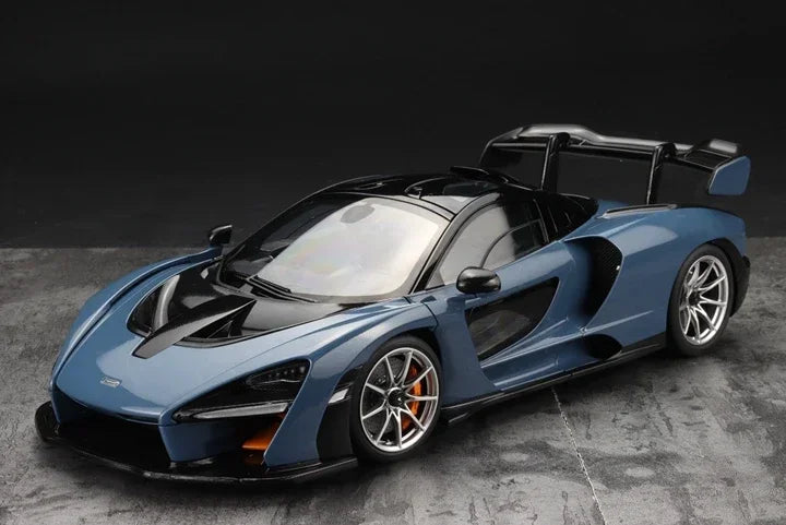 Autoart 1:18 Senna Simulation Limited Edition All Open Alloy Metal Static Car Model Toy Gift
