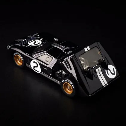 New Hot Wheels RLC Cars Model Ford GT40 MKII 1966 Le Mans Champion Car No. 2 Alloy Car model Kid Collection Toys boys fan Gifts
