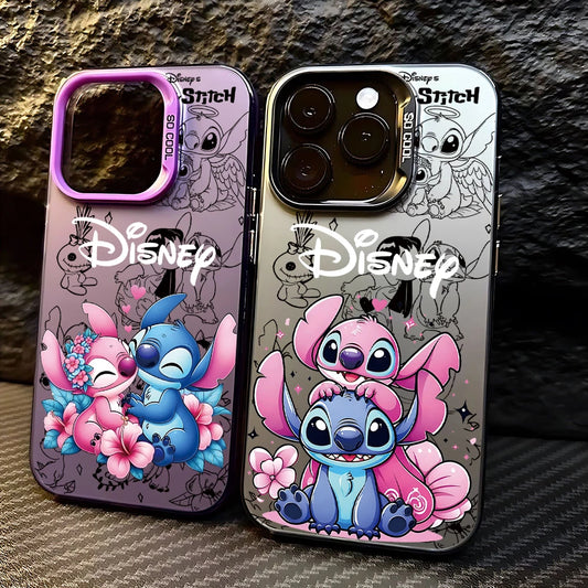 Cartoon Stitchs Cute Phone Case For iPhone 17 16e 16 15 14 13 12 11 mini Pro Max X XR XSMAX 8 7 Air Plus Anti Fall Matte Cover