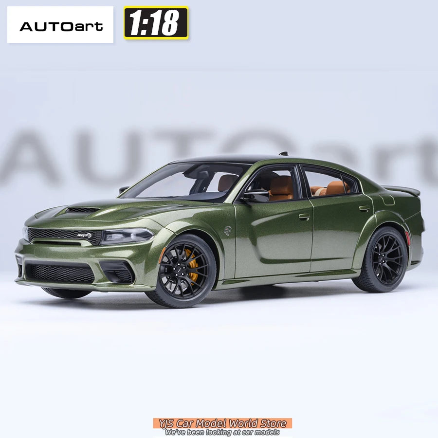 AUTOART 1/18 Dodge Charger SRT Hellcat Redeye Jailbreak Car model Send to a friend Personal collection Static ornament
