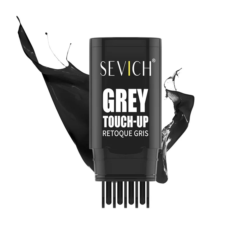 Waterproof Quick Hair Dye Stick with Comb Temporary Long-Lasting Hair Color Stick Disposable Fast Gray Coverage Hair Color Pen