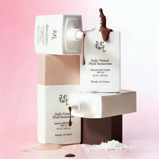 Korean Beauty of Joseon Rice Probiotic Skincare Set Sunscreen Face Eye Cream Natural Concealer Deep Repair Brightening the Skin