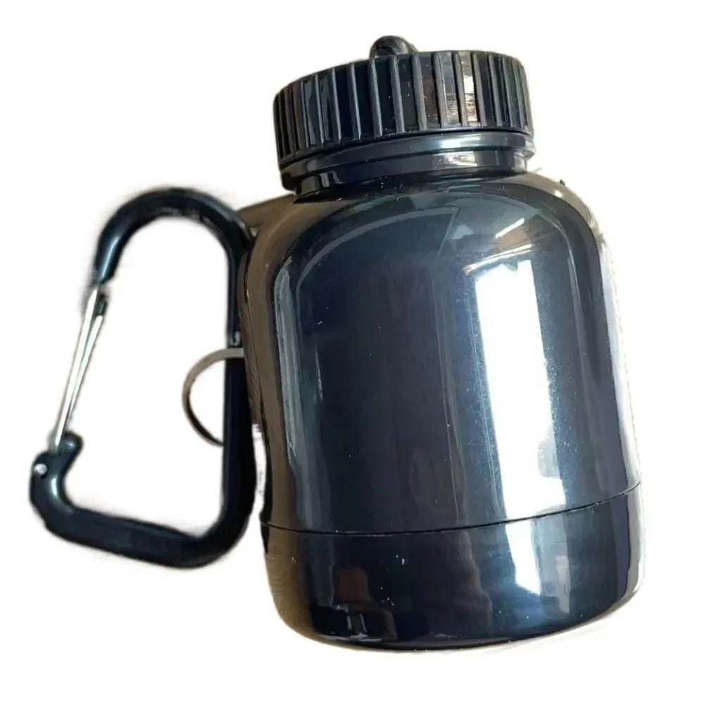 Water Cup Portable Protein Powder Bottle Storage Cup Multiple Patterns Mini Portable Bottles Keychain Mini 100ml