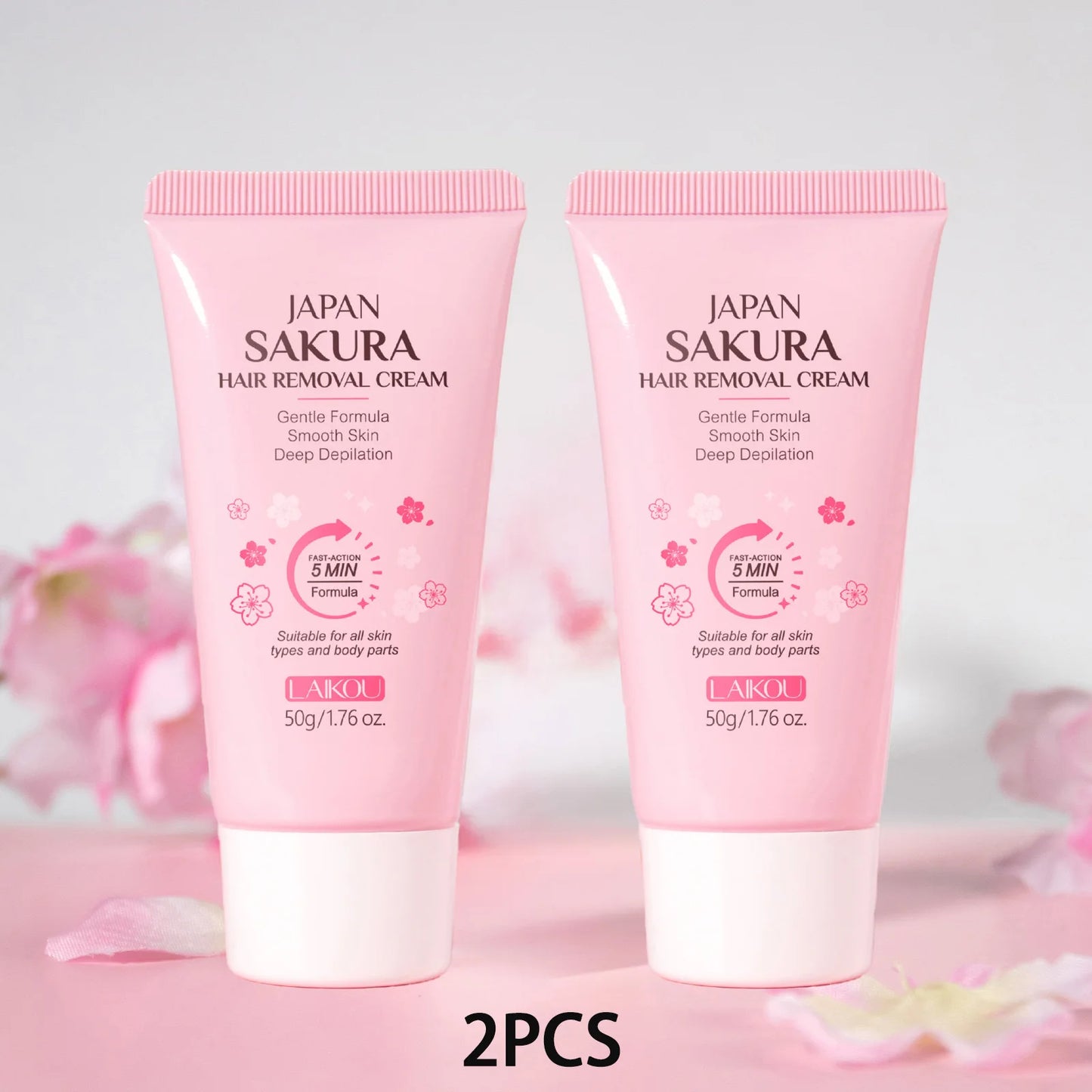 LAIKOU Hair Removal Cream Intimate Areas Epilator Cream Painless Health Hair Remover Growth Inhibitor Men Woman Body Care 50g