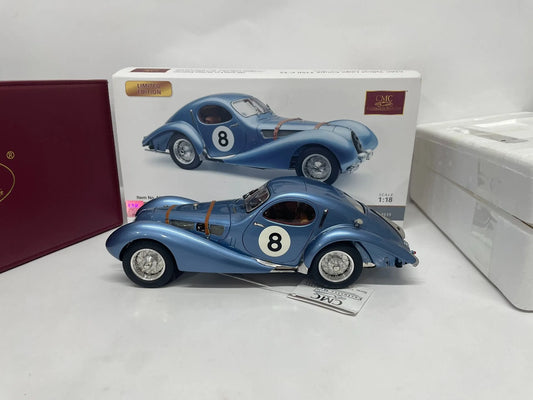 CMC 1/18 Talbot-Lago Coupe' T150-SS #8 24H Le Mans 1939 Vintage Racing Car Model