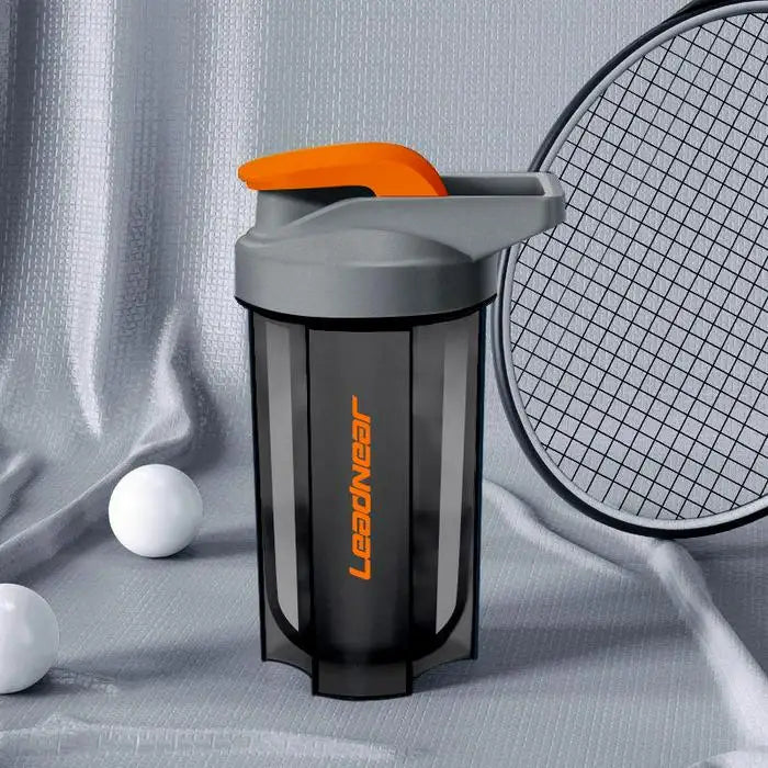 Portable Plastic Shake Water Bottle Milk Shake Protein Powder Mixing Cup Leak Proof Anti-slip For Fitness Sports Water Bottle