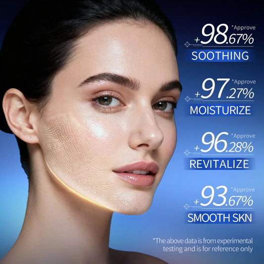 10pcs Vitamin B5 Sheet Mask 25ml - Hydrating & Soothing, Deep Moisture Care for Radiant Skin, Quick Absorption