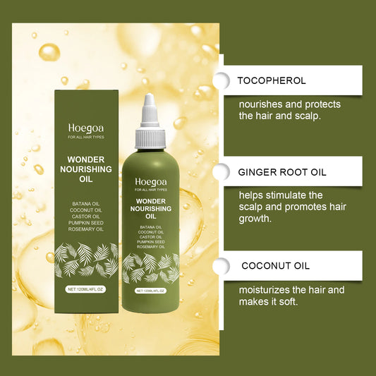 Hair Care Essential Serum Oil – Hydrates, Smoothes Frizz, Nourishes Scalp & Soothes Irritation, Suitable for All Hair Types