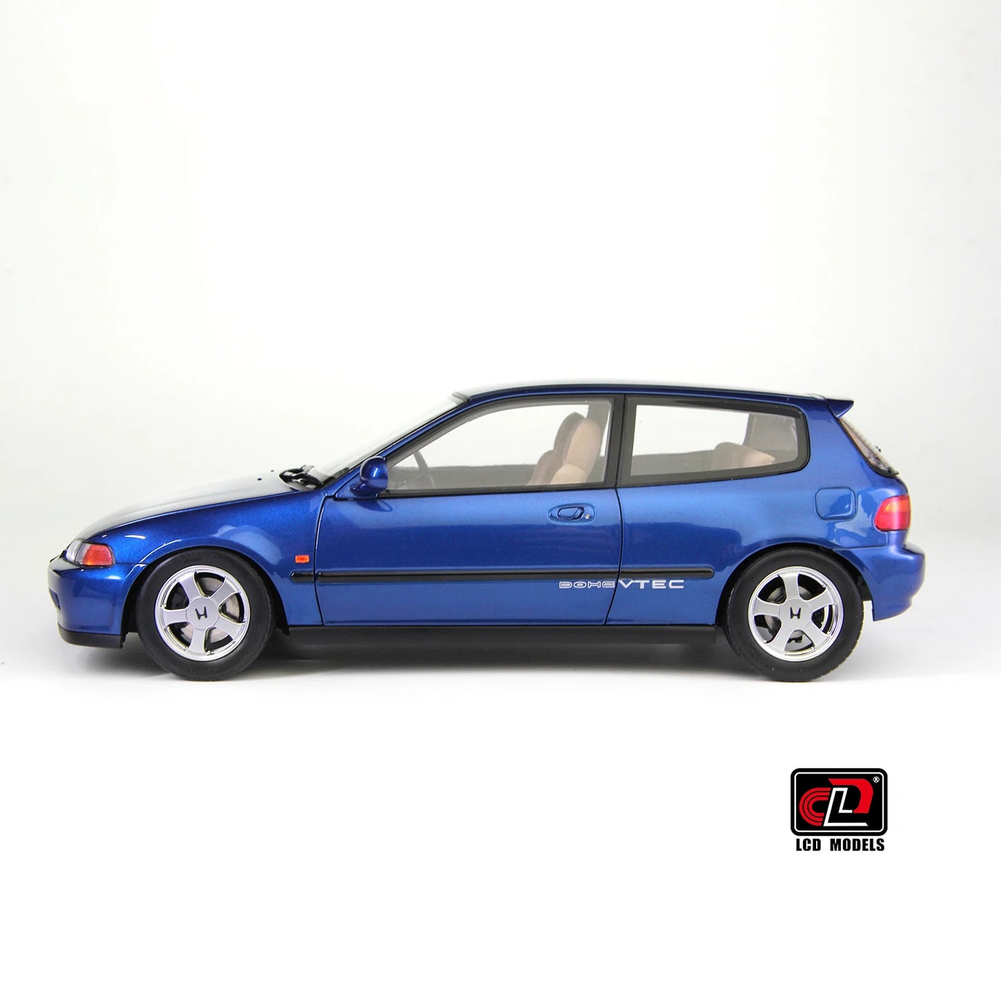 LCD 1/18 Car Model Honda Civic Mk5 EG6 Car Model Simulation Model Diecast Model Collect Ornaments Boy Custom Birthday Toy Gift