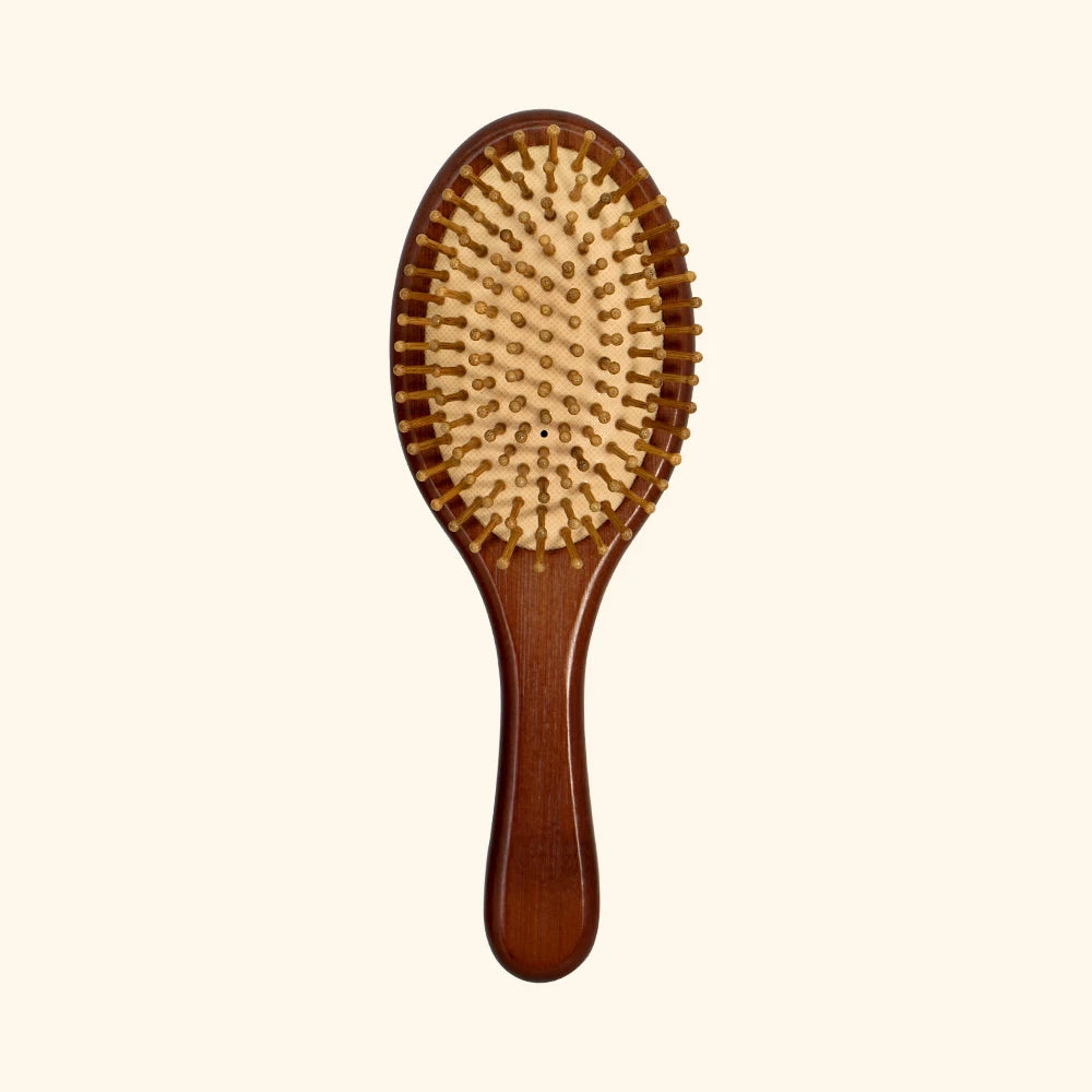 Steel Needle Bamboo Hair Brush Air Cushion Detangling Hairbrush Head Massagers Scalp Styling Hair Care Tool Hair Comb