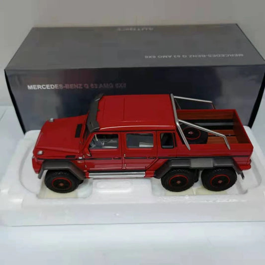 AUTOART 1/18 Mercedes-Benz G63 AMG 6X6 Pick-Up Truck Model