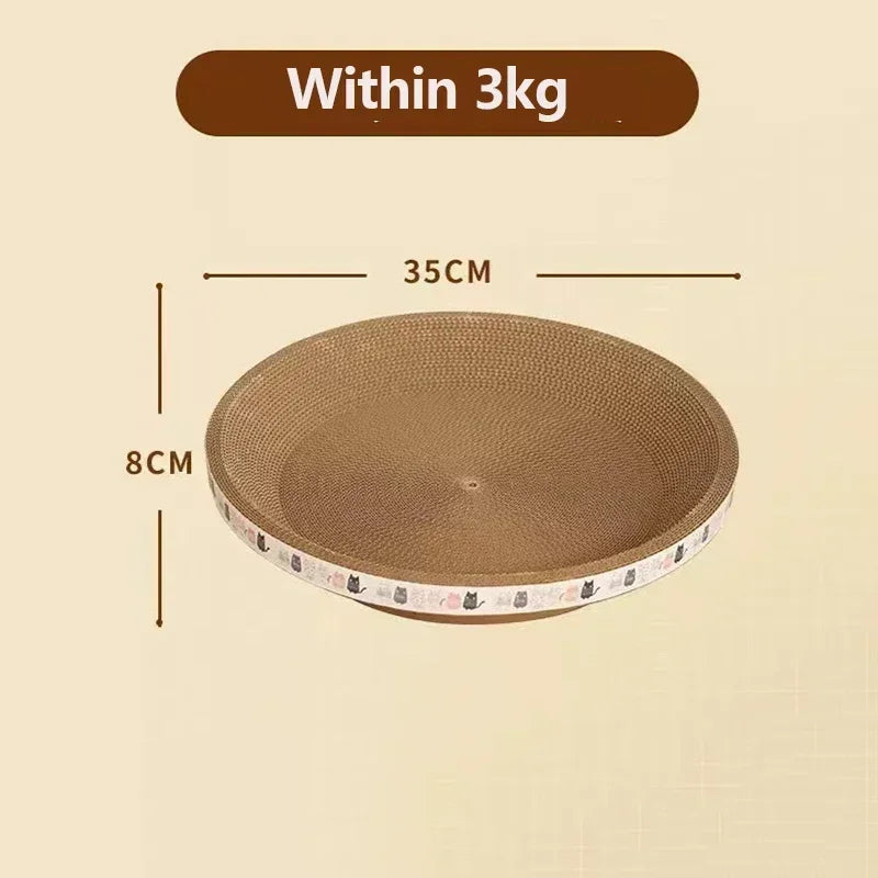 Cat Interactive Toy Rascador Para Gatos Cat Scratching Board Cat Scratcher Corrugated Cardboard Claw Grinding Cat Bed Nest