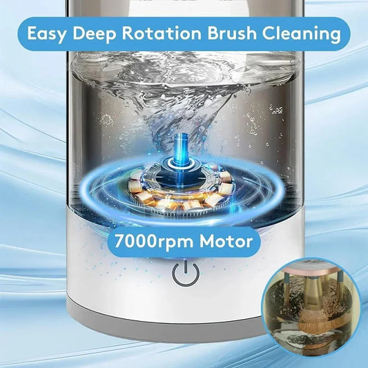 Automatic Rotating Makeup Brush Cleaner Electric Cosmetic Brush Washing Machine